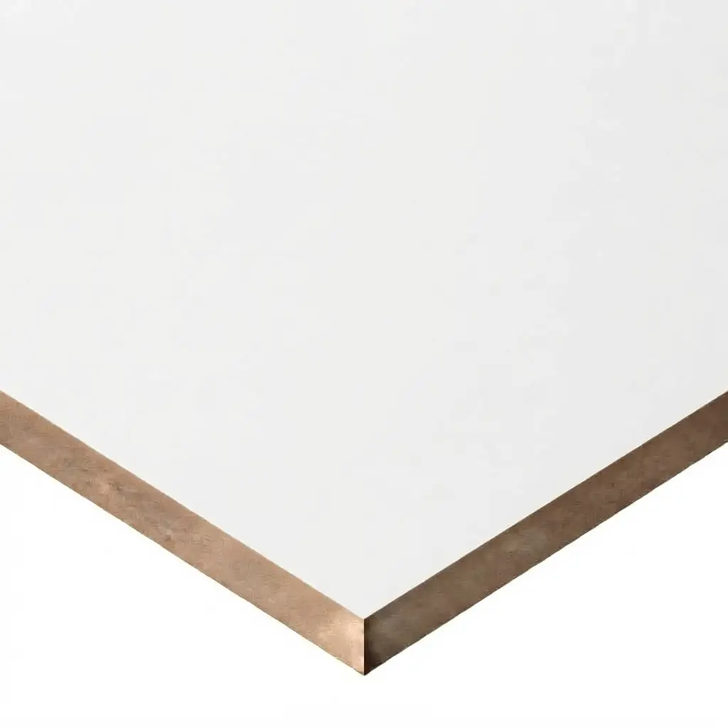 MDF MEL AGT SUPER MATE BLANCO (734) 1.22X2.80X18MM		