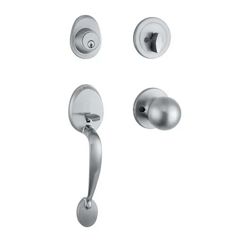 CERRADURA BARI RESIDENCIAL CLASICA BRUSHED	