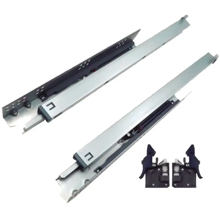 CORREDERA BARI MONTAJE OCULTA CON FRENO 45CM 