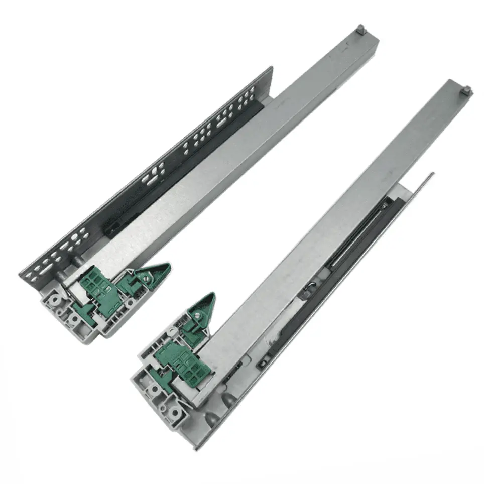 CORREDERA BARI MONTAJE OCULTO CON FRENO Y PUSH OPEN 2D 35CM 