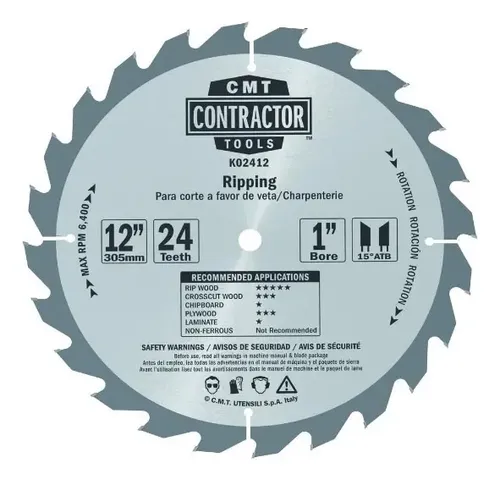 DISCO CMT ALTERNO 12 X 1 X 24 Z K