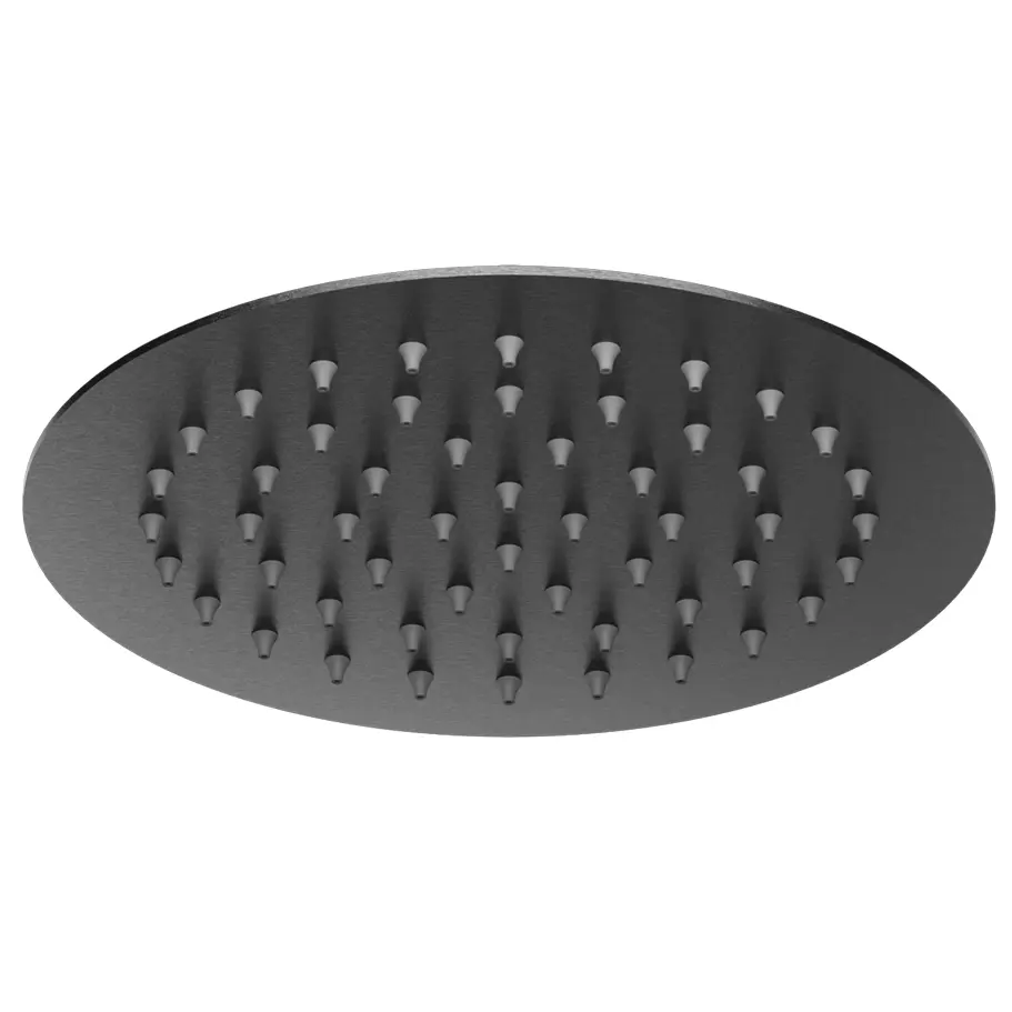 DUCHA QM P/PARED GUN-GREY 20CM SERIE RIA