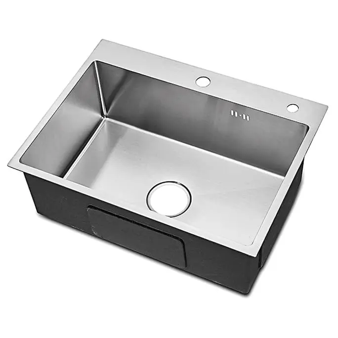 FREGADERO BARI UNA TINA AC/INOX SOBRE TOPE	