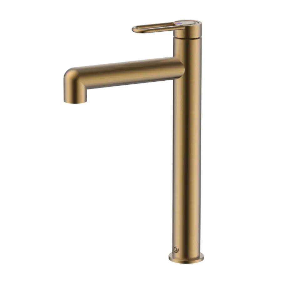 GRIFERIA QM P/LAVAMANOS SERIE LOTUS 30cm (BRONCE)