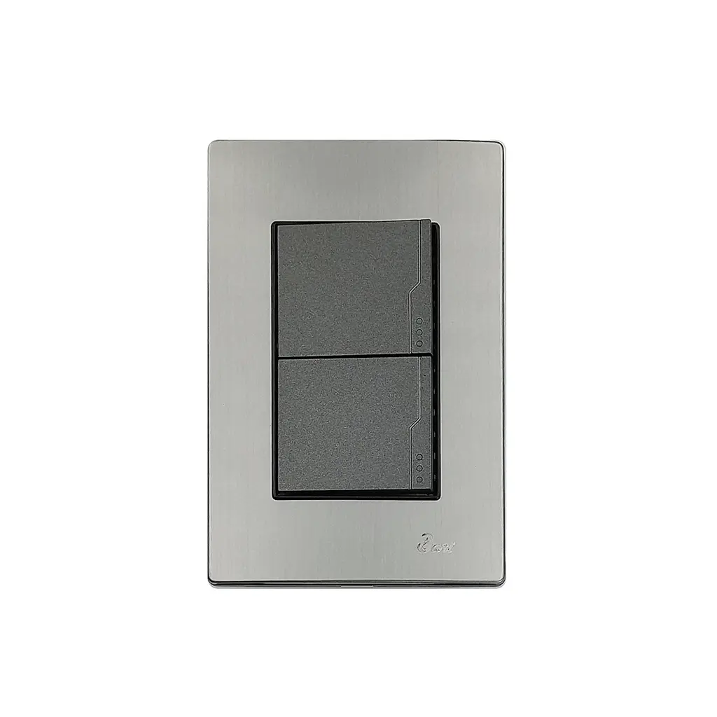 INTERRUPTOR BARI DOBLE INOX