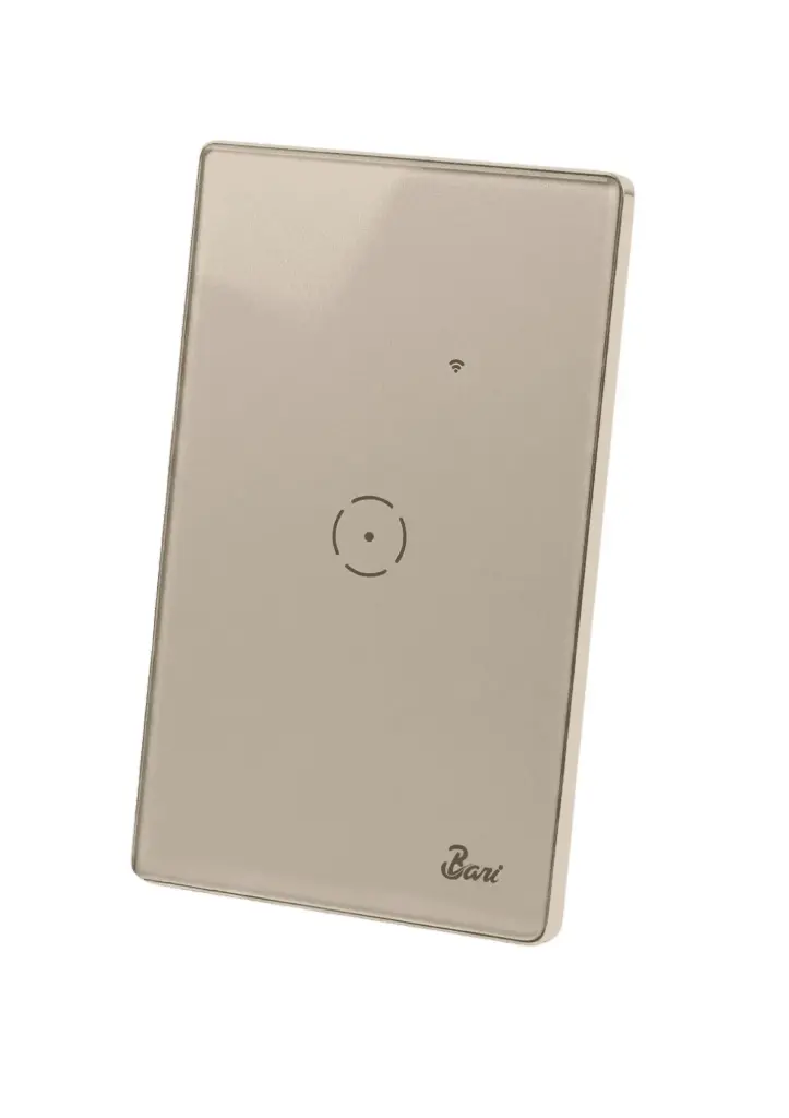 INTERRUPTOR BARI SMART SENCILLO SERIE D´ORO	