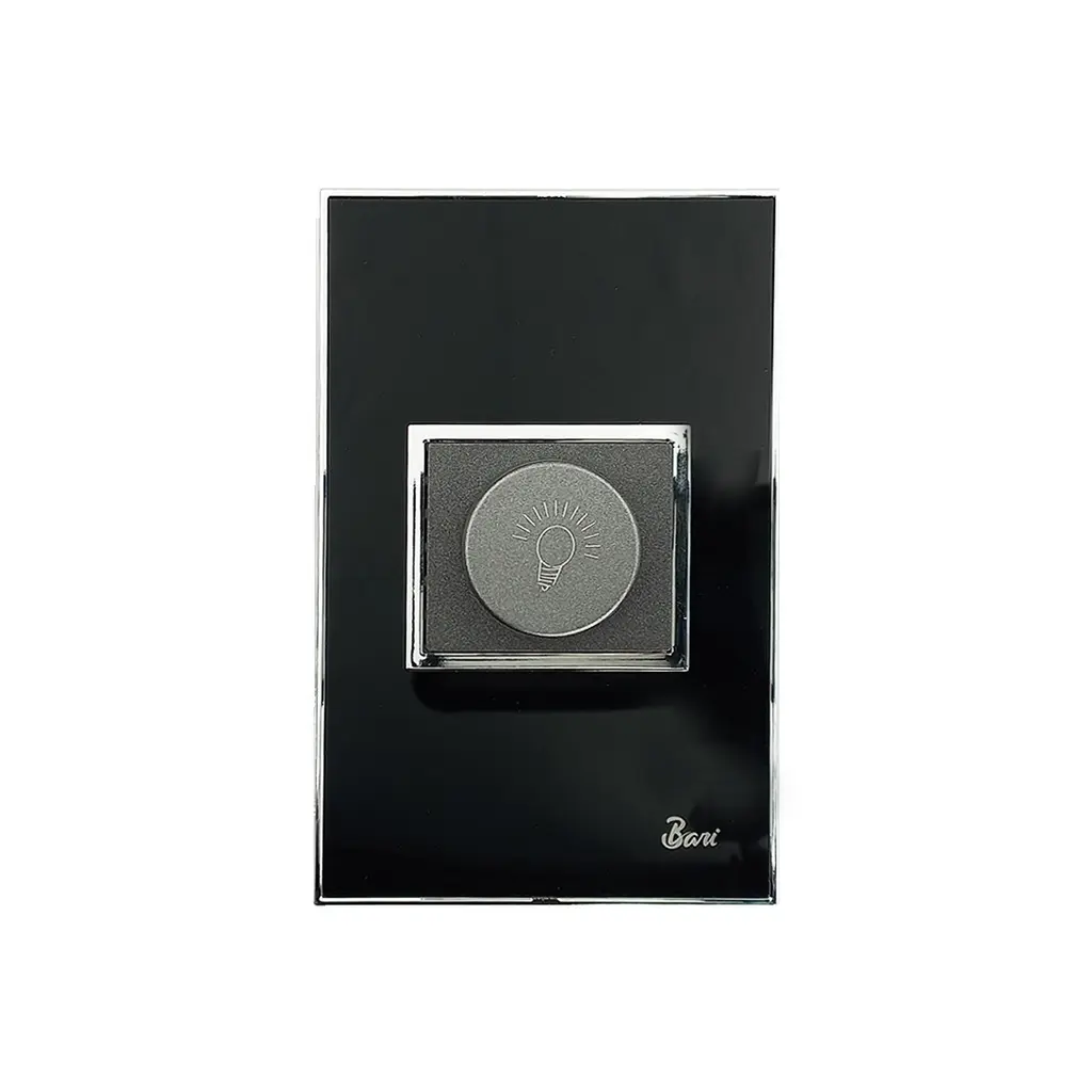 INTERRUPTOR BARI T/DIMMER NEGRO
