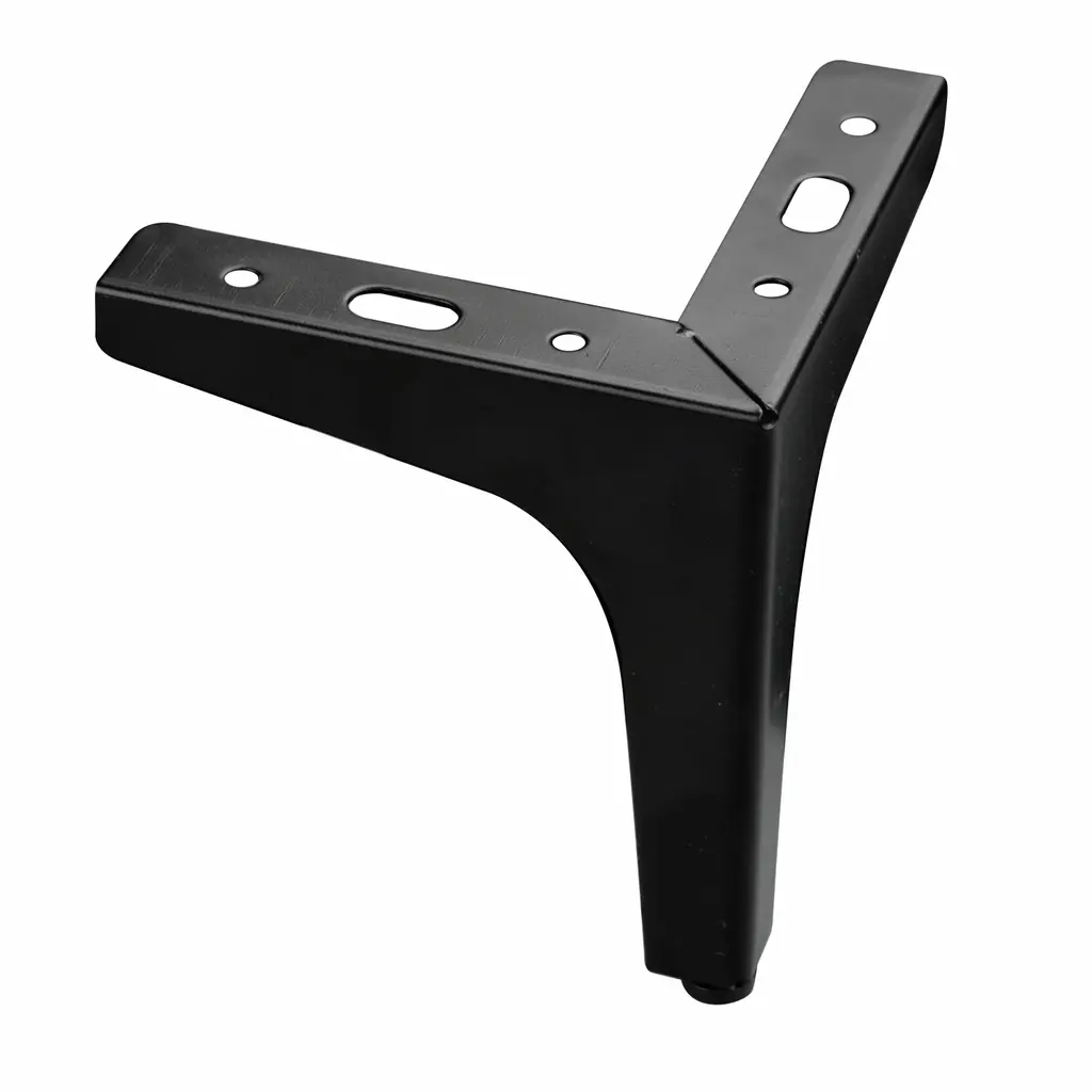 PATA BARI P/MUEBLE 10CM NEGRA  