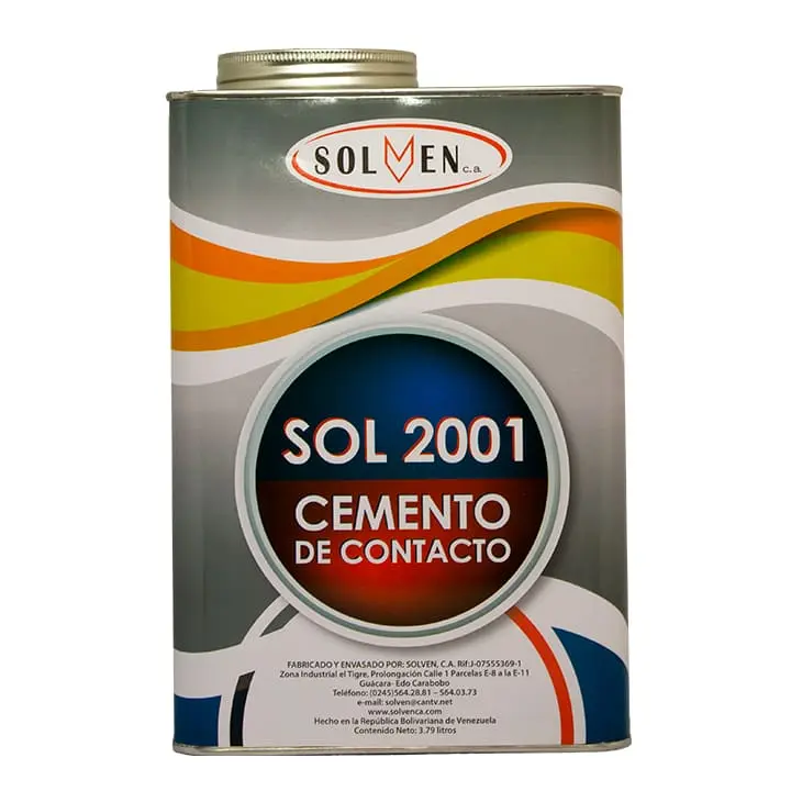 PEGA SOLVEN 2001 AMARILLA GALON