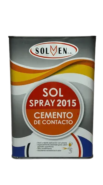 PEGA SOLVEN D CONTACTO EN SPRAY GALON 2015 