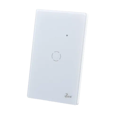 INTERRUPTOR BARI SMART SENCILLO SERIE NEVE	