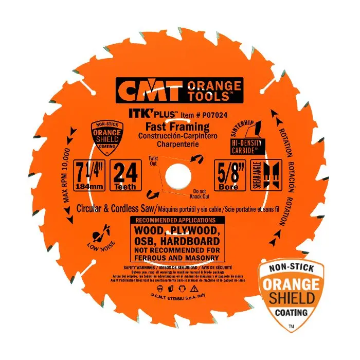 DISCO CMT ALTERNO 7-1/4"X5/8"X24Z P	
