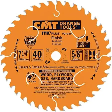 DISCO CMT ALTERNO 7-1/4"X5/8"X40Z P	