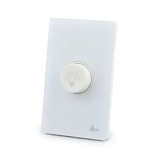 [2000065555] INTERRUPTOR BARI TIPO DIMMER SERIE NEBBIA