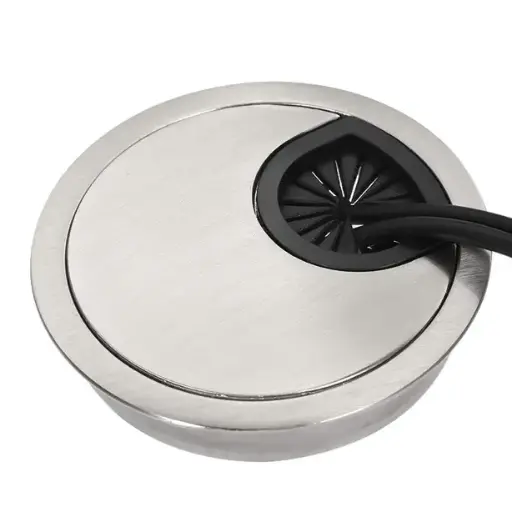 [2000062140] PASA CABLE  BARI METALICO SATINADO