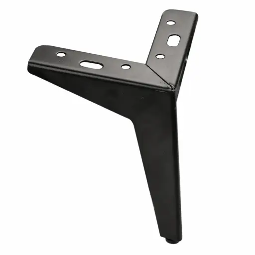 [2000066855] PATA BARI P/MUEBLES NEGRA 13CM 