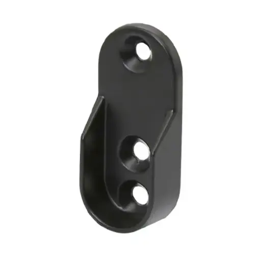 [2000066342] SOPORTE BARI LATERAL P/TUBO D CLOSET OVALADO NEGRO 