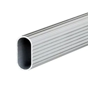[2000058758] TUBO BARI OVALADO P/CLOSET D ALUMINIO ACANALADO